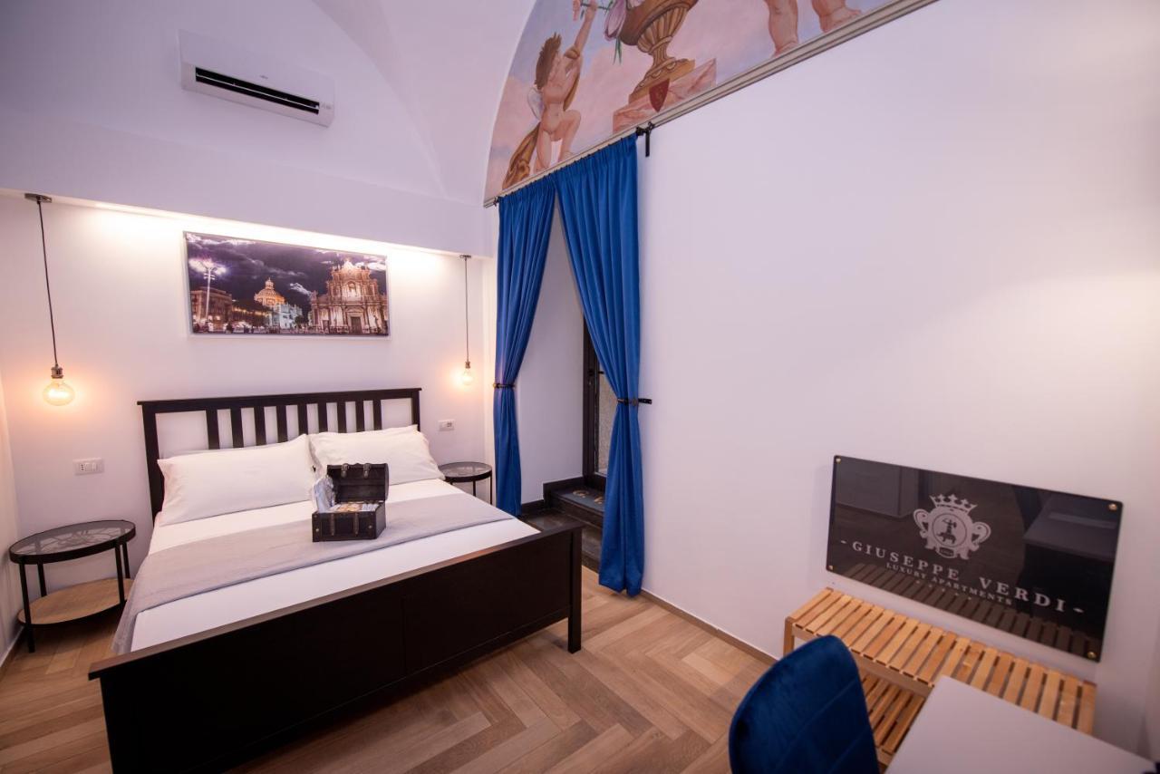 Giuseppe Verdi Luxury Apartments Catania Centro Dış mekan fotoğraf